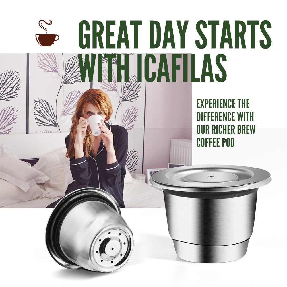 Reusable Stainless Steel Coffee Capsule
