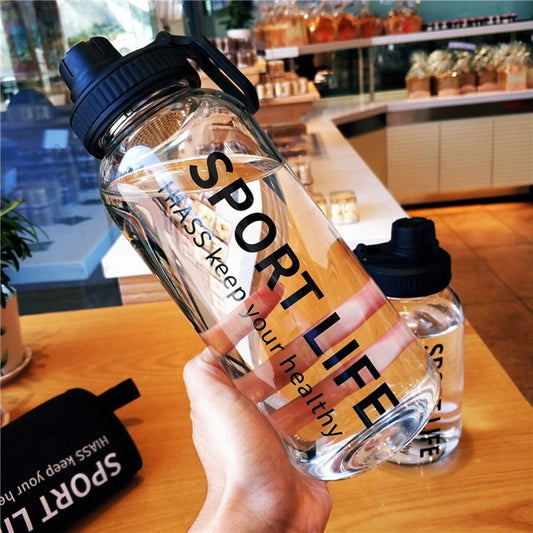Borosilicate Glass Water Bottle with Filter & Sleeve