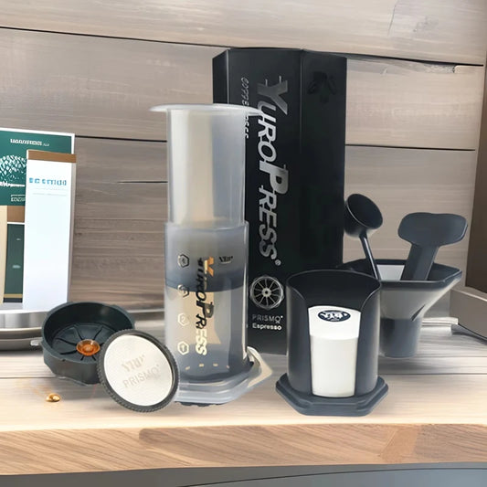 Portable 3-in-1 Coffee Press Kit | Espresso, Filter & Cold Brew