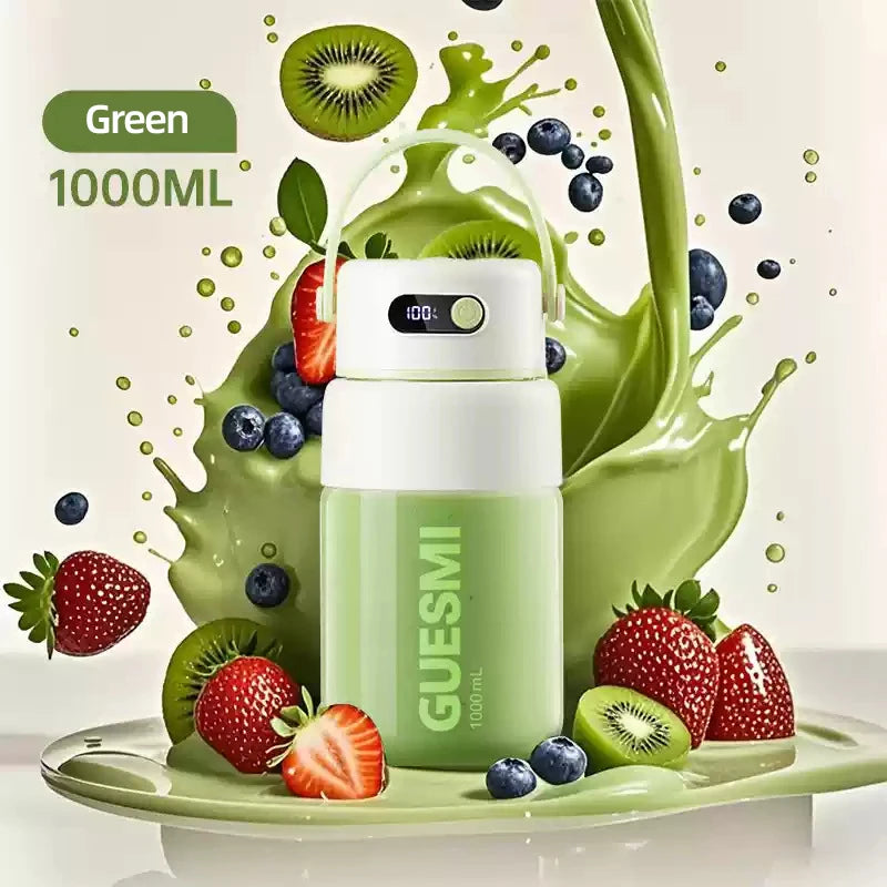 1L Portable USB Rechargeable Blender | Smoothies & Juices | Home & Travel