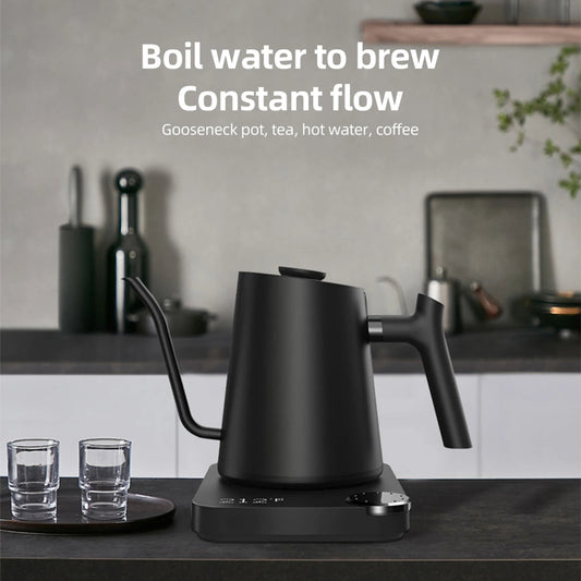 0.9L Gooseneck Electric Kettle | 1200W | Temperature Control | Anti-Dry Protection
