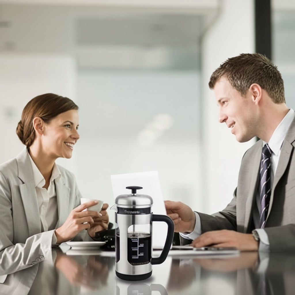 French Press Coffee Maker 1L