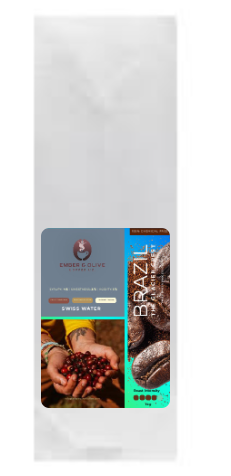 Brazil Swiss Water Decaf | The Glacier Crest