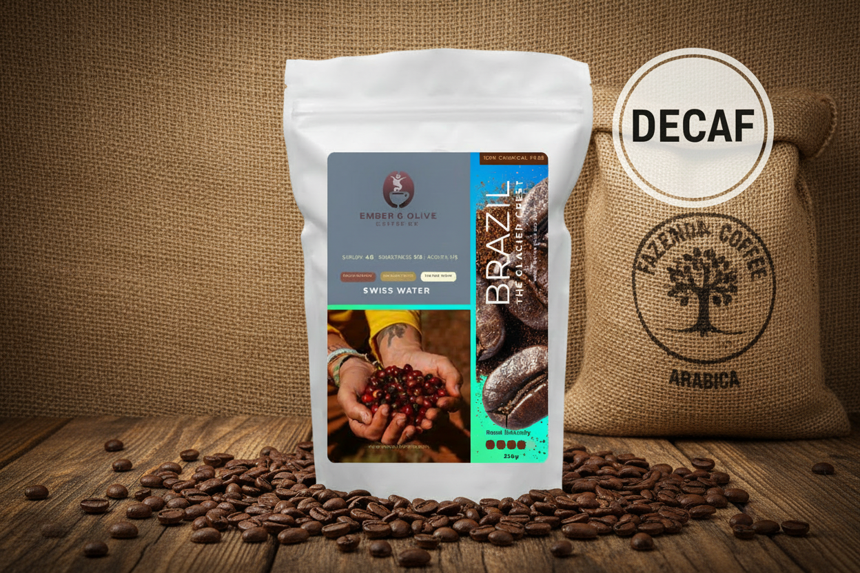 Brazil Swiss Water Decaf | The Glacier Crest