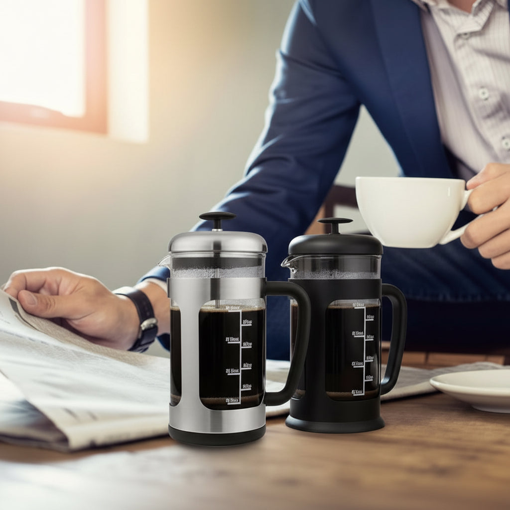 French Press Coffee Maker 1L