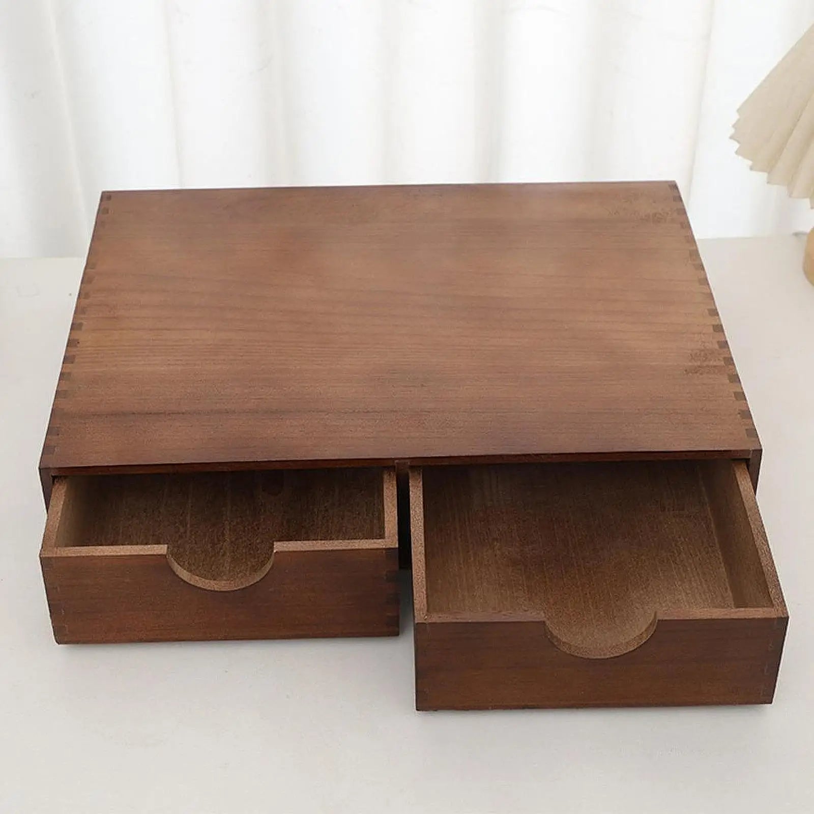 Wooden Coffee Pod Storage Drawer Organiser