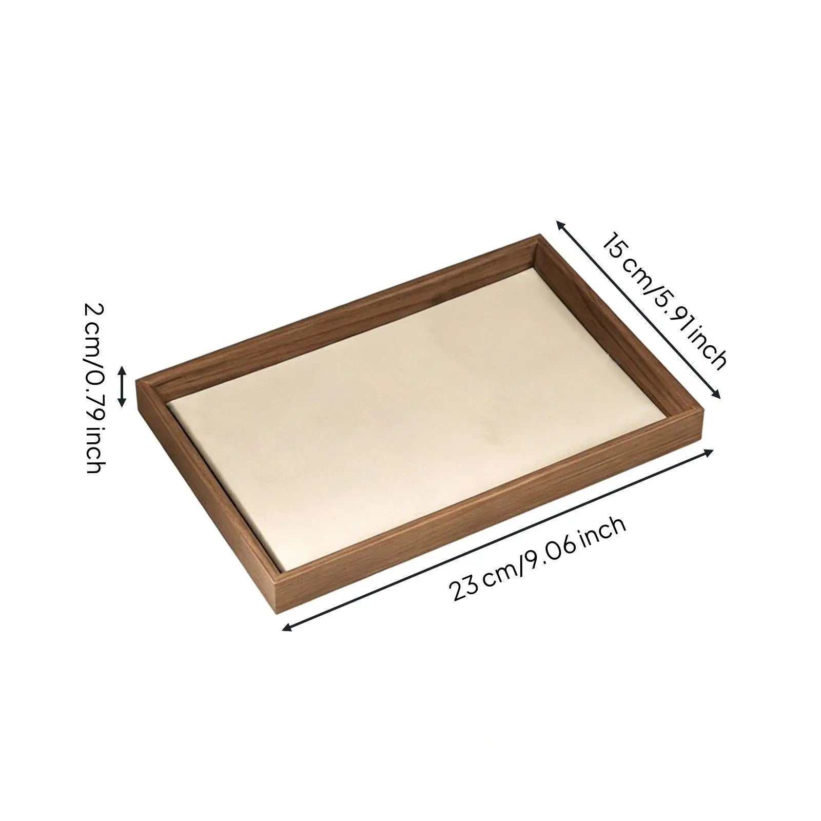 Black Walnut Jewellery Display Tray