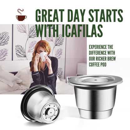 Reusable Stainless Steel Coffee Capsule