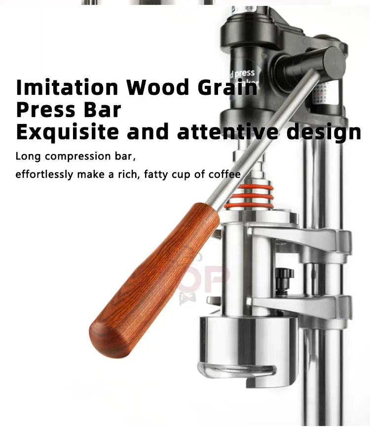 ITOP Pro Manual Lever Espresso Machine | 1-16 Bar Variable Pressure Hand Press Maker