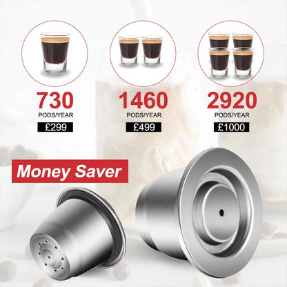 Reusable Stainless Steel Coffee Capsule