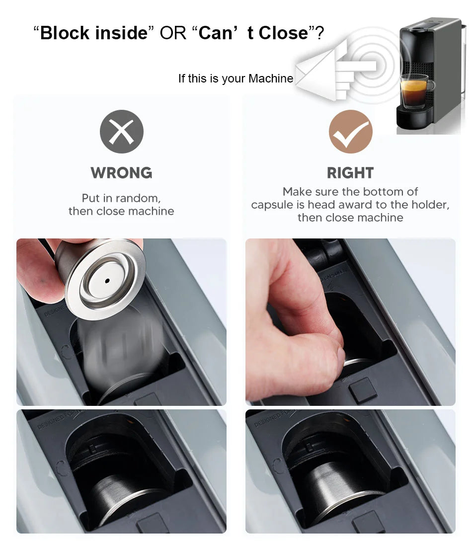 Reusable Stainless Steel Coffee Capsule
