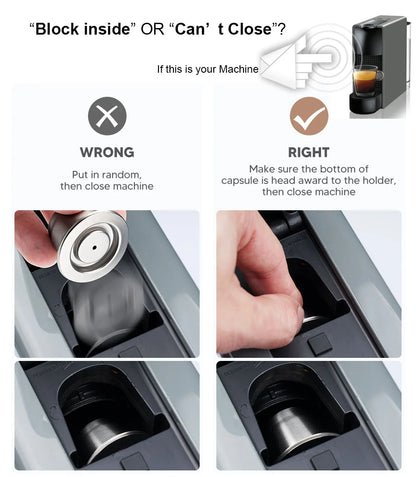 Reusable Stainless Steel Coffee Capsule