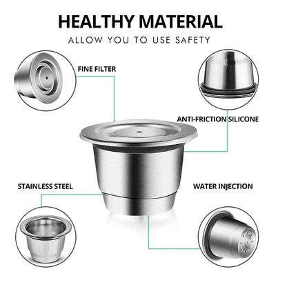 Reusable Stainless Steel Coffee Capsule