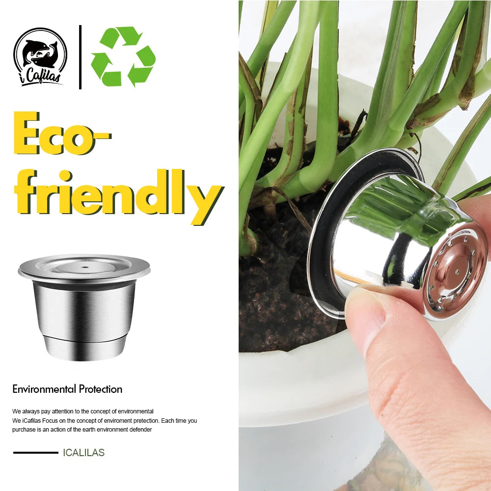 Reusable Stainless Steel Coffee Capsule