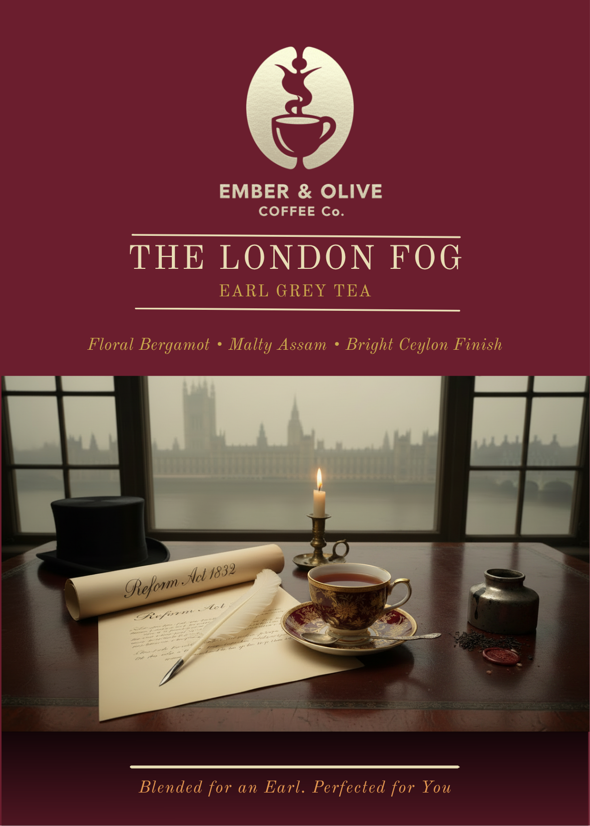The London Fog | Earl Grey Tea