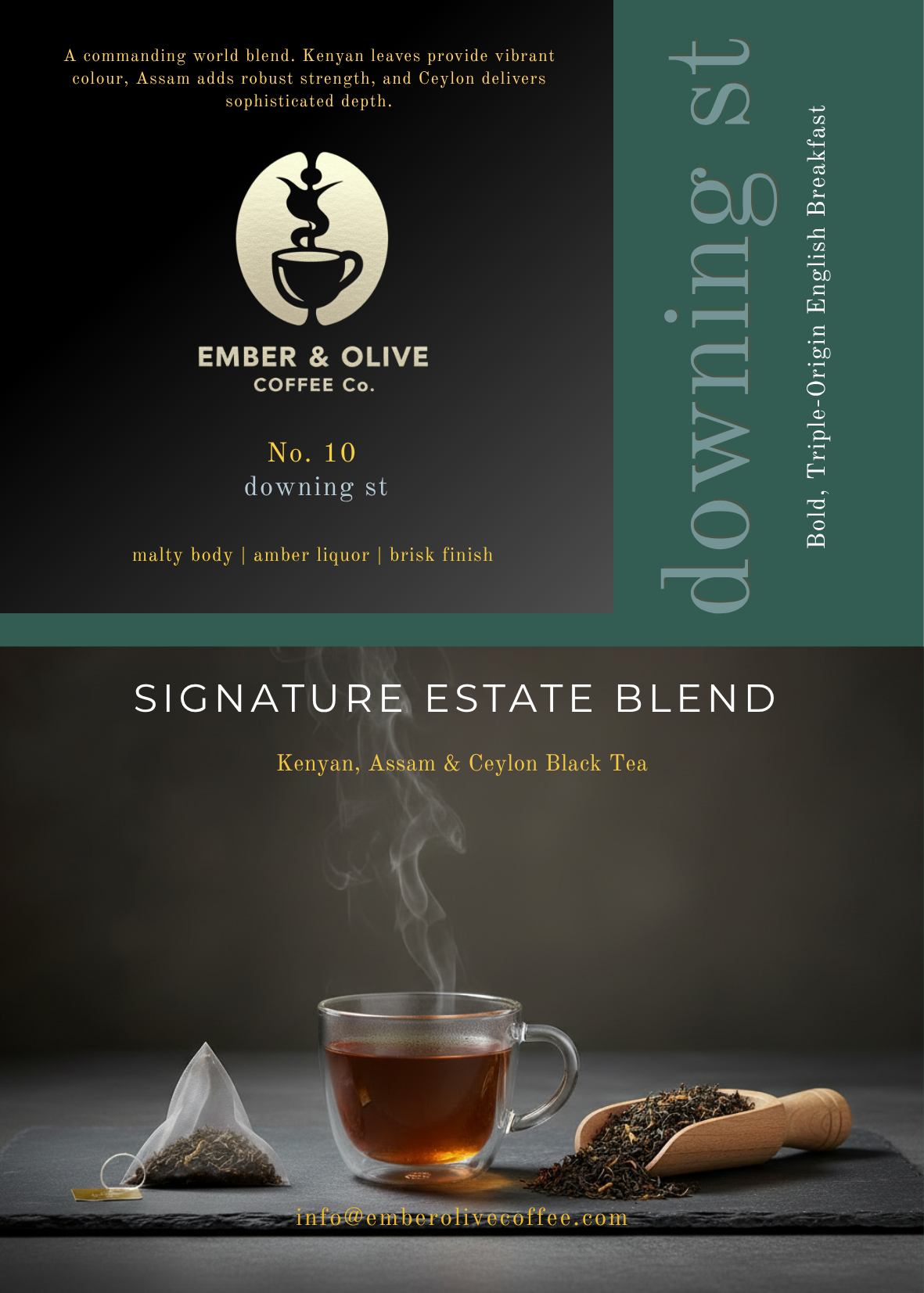 No. 10 downing st | Triple Origin English Tea