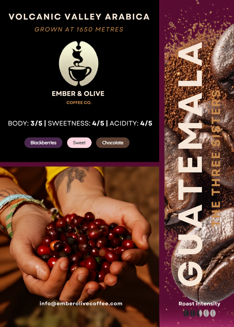 Guatemala Specialty Coffee Beans | The Three Sisters Single Origin