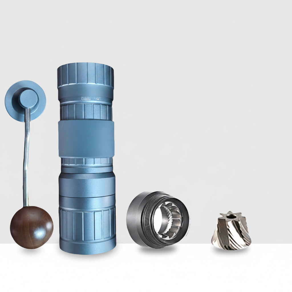 Manual Coffee Grinder | Stainless Steel Burr Grinder | Adjustable Coarseness