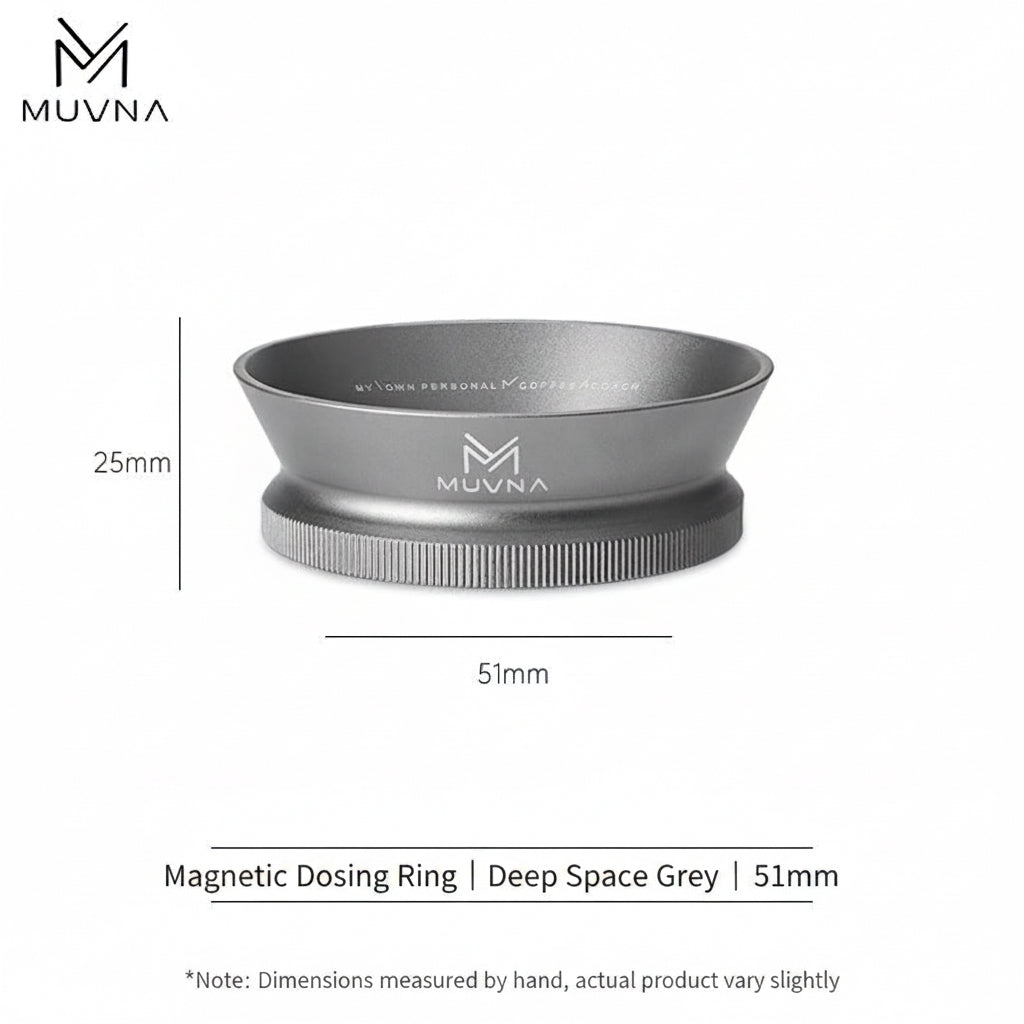 MUVNA Muweina Magnetic Powder Ring Italian Coffee Machine Handle Anti-Fly Powder Ring Powder Ring 51/53/58mm