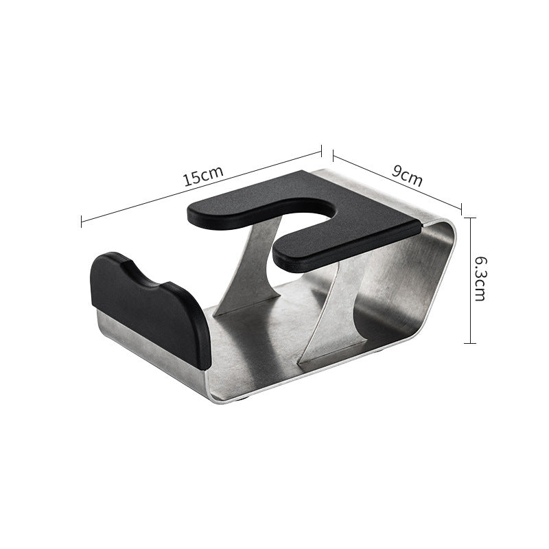Coffee Tamper Stand - Stainless Steel Anti-Slip Barista Espresso Portafilter Holder