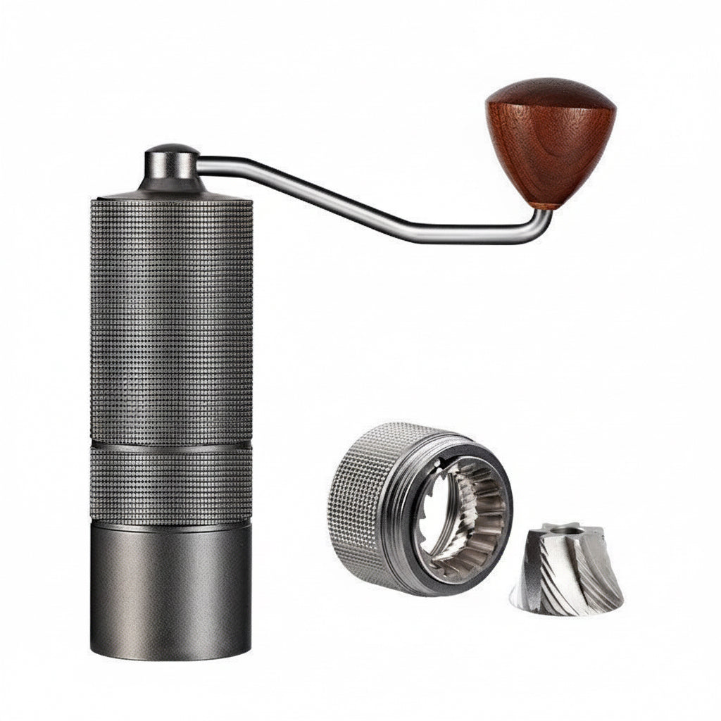 Manual Coffee Grinder | Stainless Steel Burr Grinder | Adjustable Coarseness