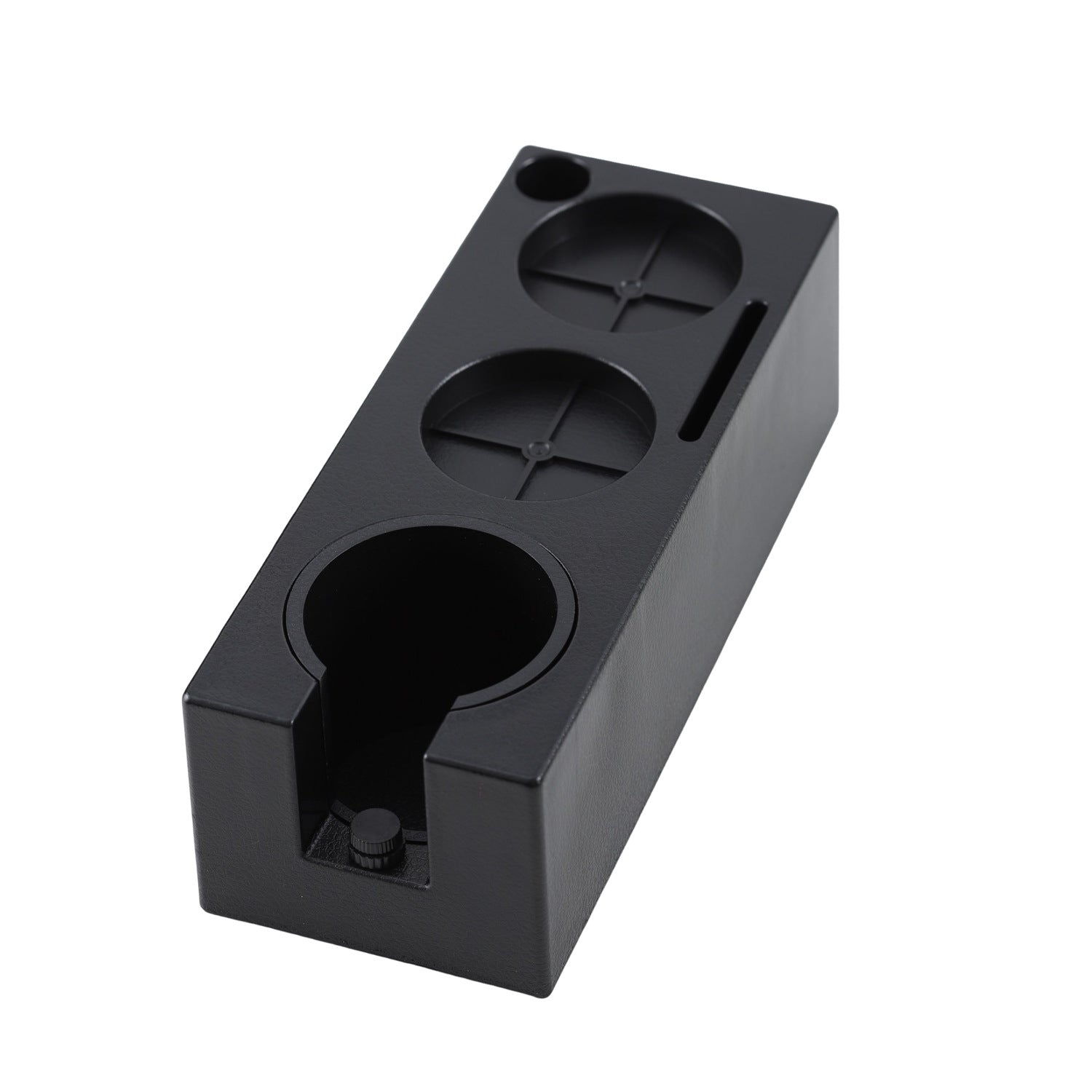 Espresso Tamper Stand & Distributor Base | Portafilter Holder | White & Black
