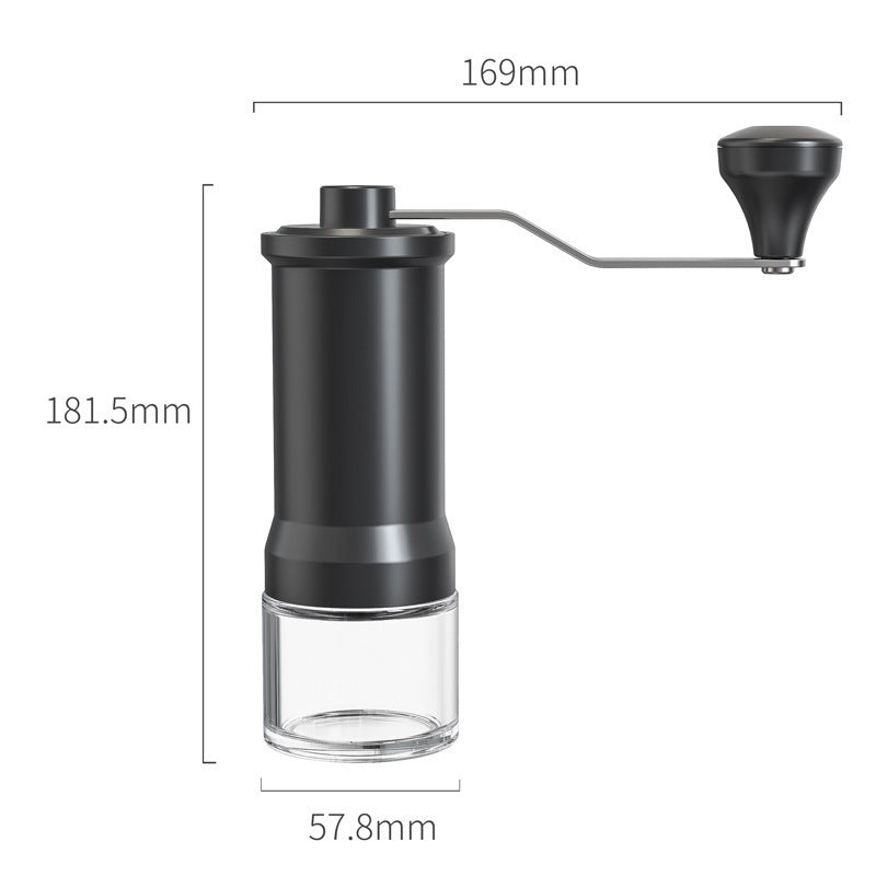 Manual Coffee Grinder | Stainless Steel Burr Grinder | Adjustable Coarseness