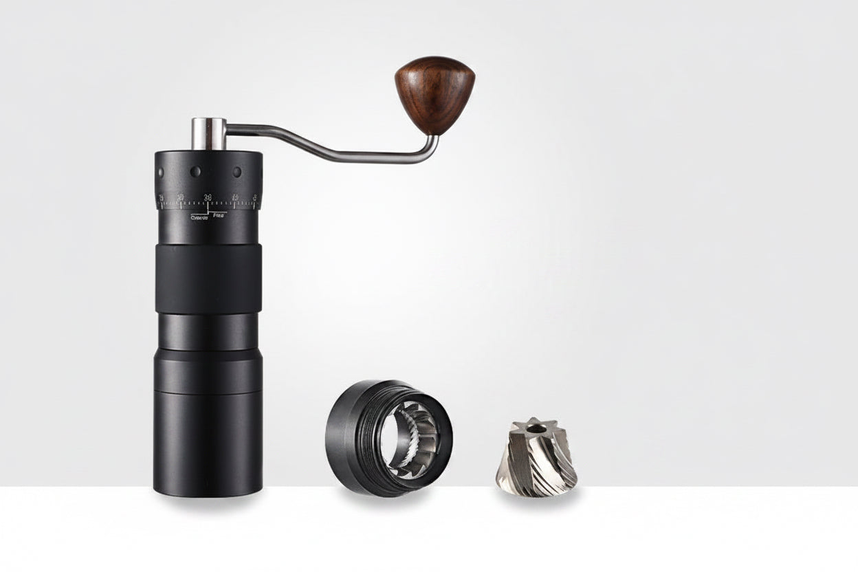Manual Coffee Grinder | Stainless Steel Burr Grinder | Adjustable Coarseness