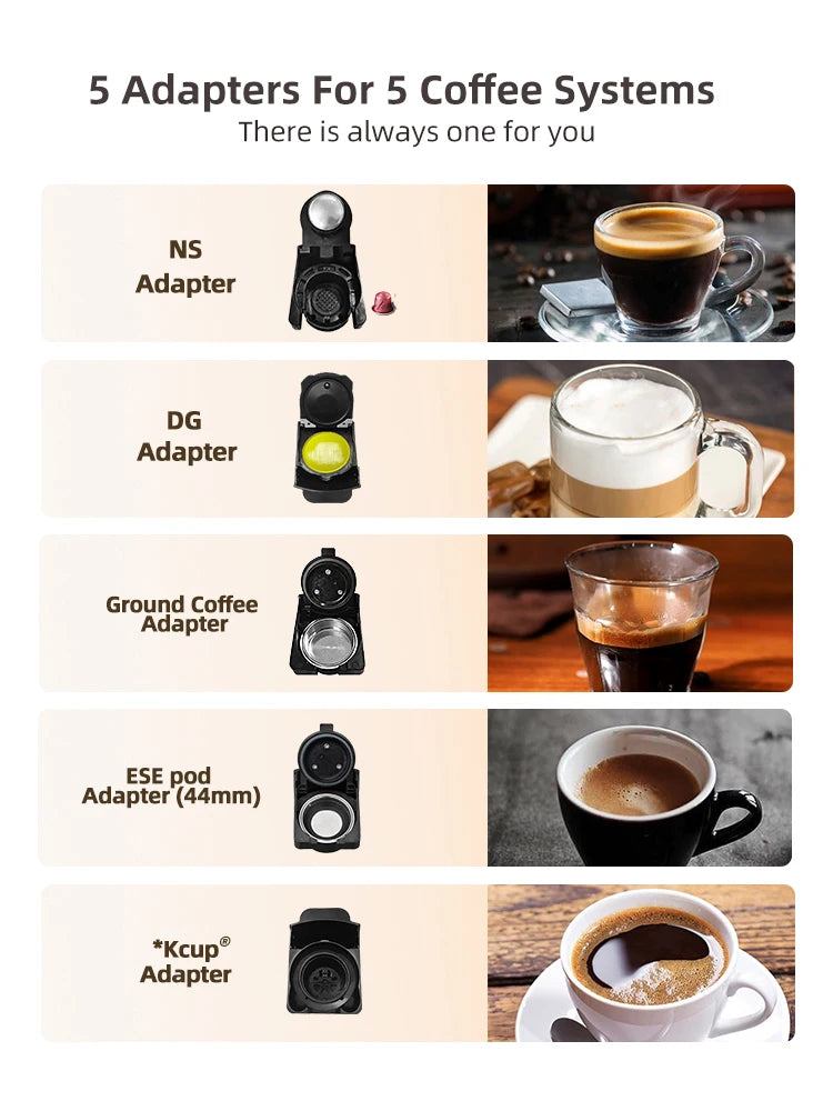 HiBREW H2B | 5-in-1 Multi-Capsule Machine