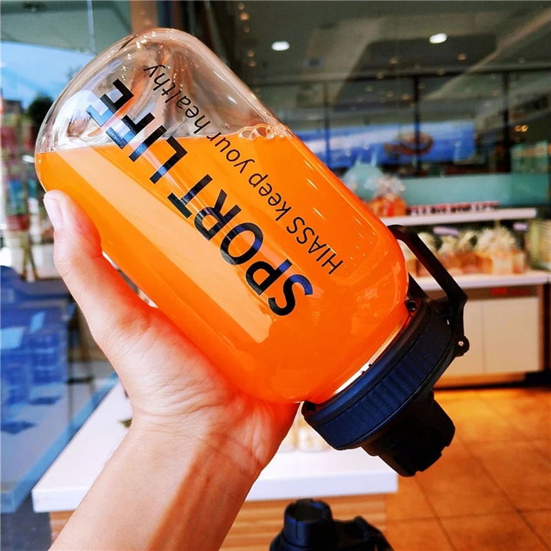 Borosilicate Glass Water Bottle with Filter & Sleeve