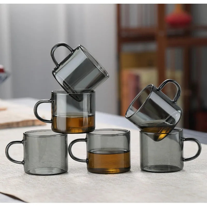 Borosilicate Glass Teapot with Infuser | Heat-Resistant | 550ml & 2 Cup