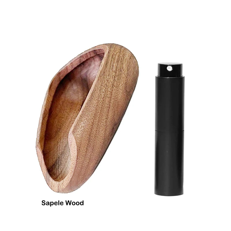 Wooden Coffee Barista Dosing Set with Spray Bottle