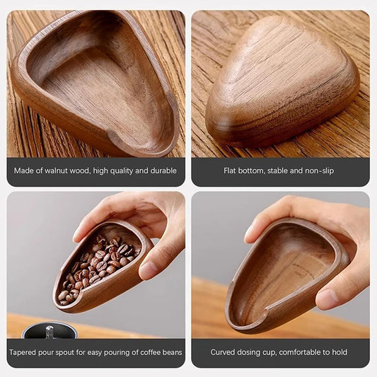 Wooden Coffee Barista Dosing Set with Spray Bottle