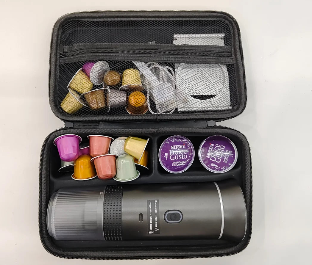 Portable Espresso Machine - 20 Bar Travel Electric Coffee Maker