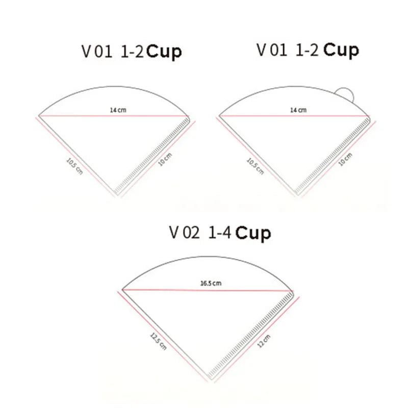 Hario V60 Filter Papers (Natural)