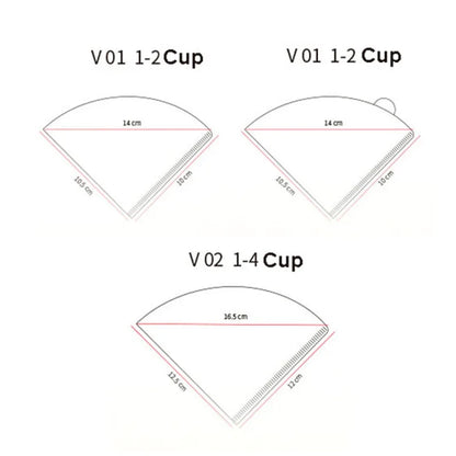Hario V60 Filter Papers (Natural)