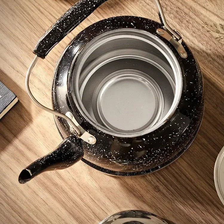 Stainless Steel Whistling Stovetop Kettle — Gas & Induction | 1L / 1.5L / 2L | 5 Colours