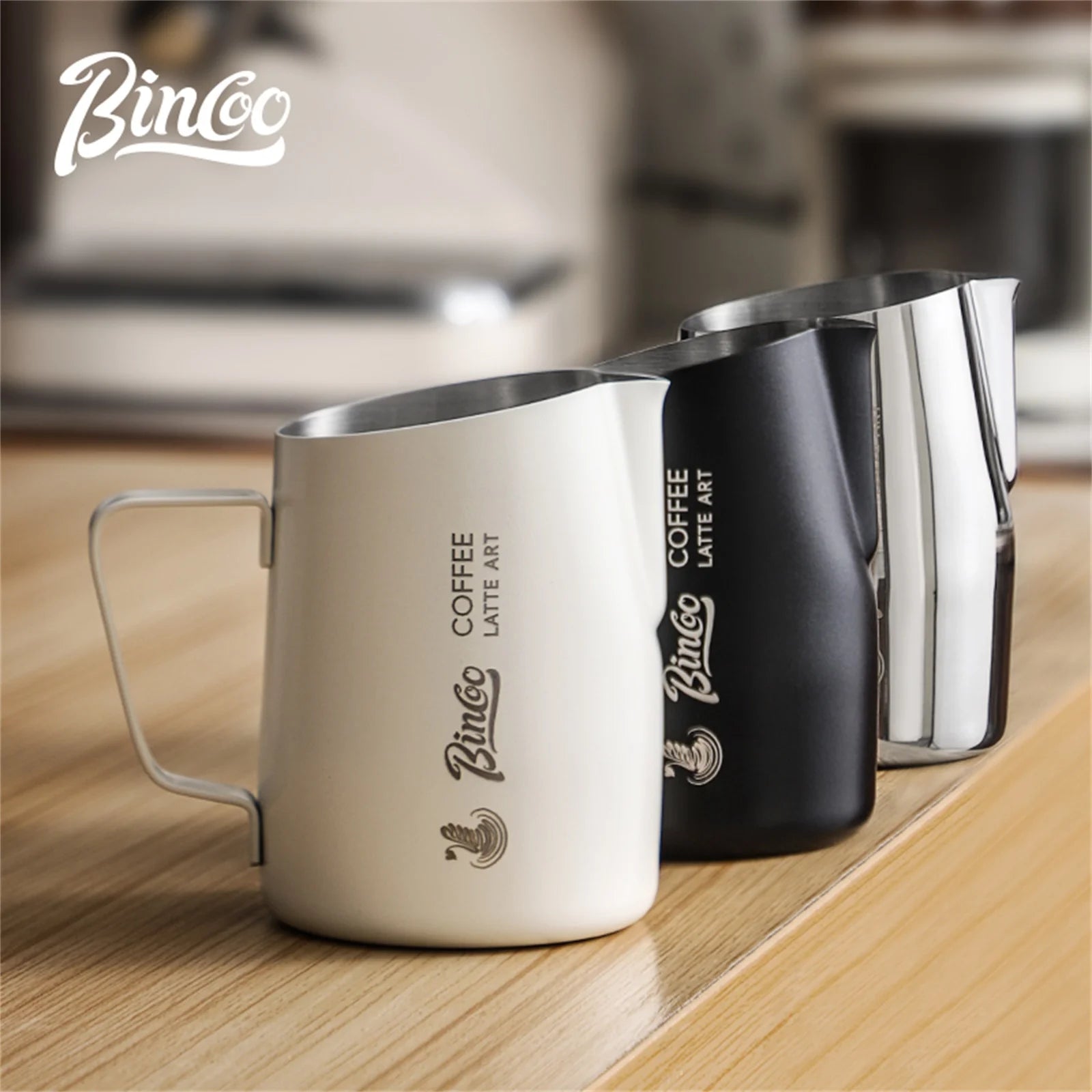 Milk Frothing Pitcher 420ml | Stainless Steel Latte Art Jug