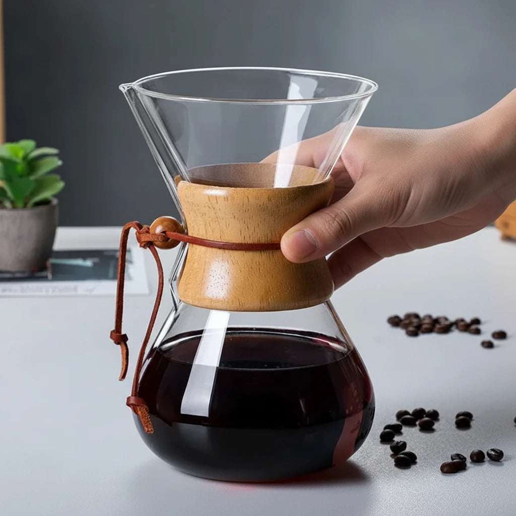 Glass Pour Over Coffee Maker