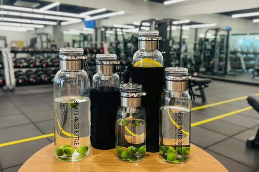 Large Capacity Glass Cold Drinks Bottle