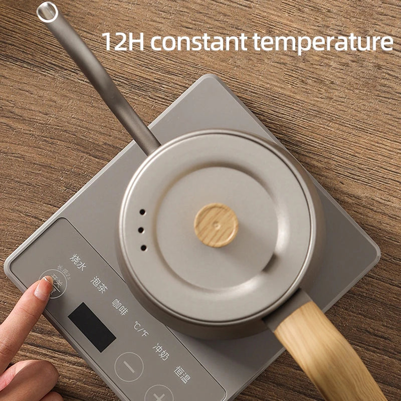 800ml Gooseneck Smart Kettle | Temperature Control | Pour Over Coffee