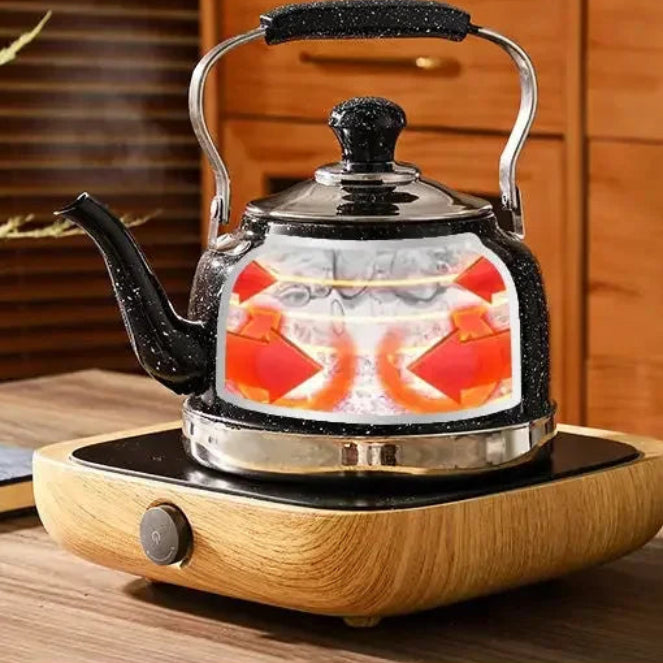 Stainless Steel Whistling Stovetop Kettle — Gas & Induction | 1L / 1.5L / 2L | 5 Colours