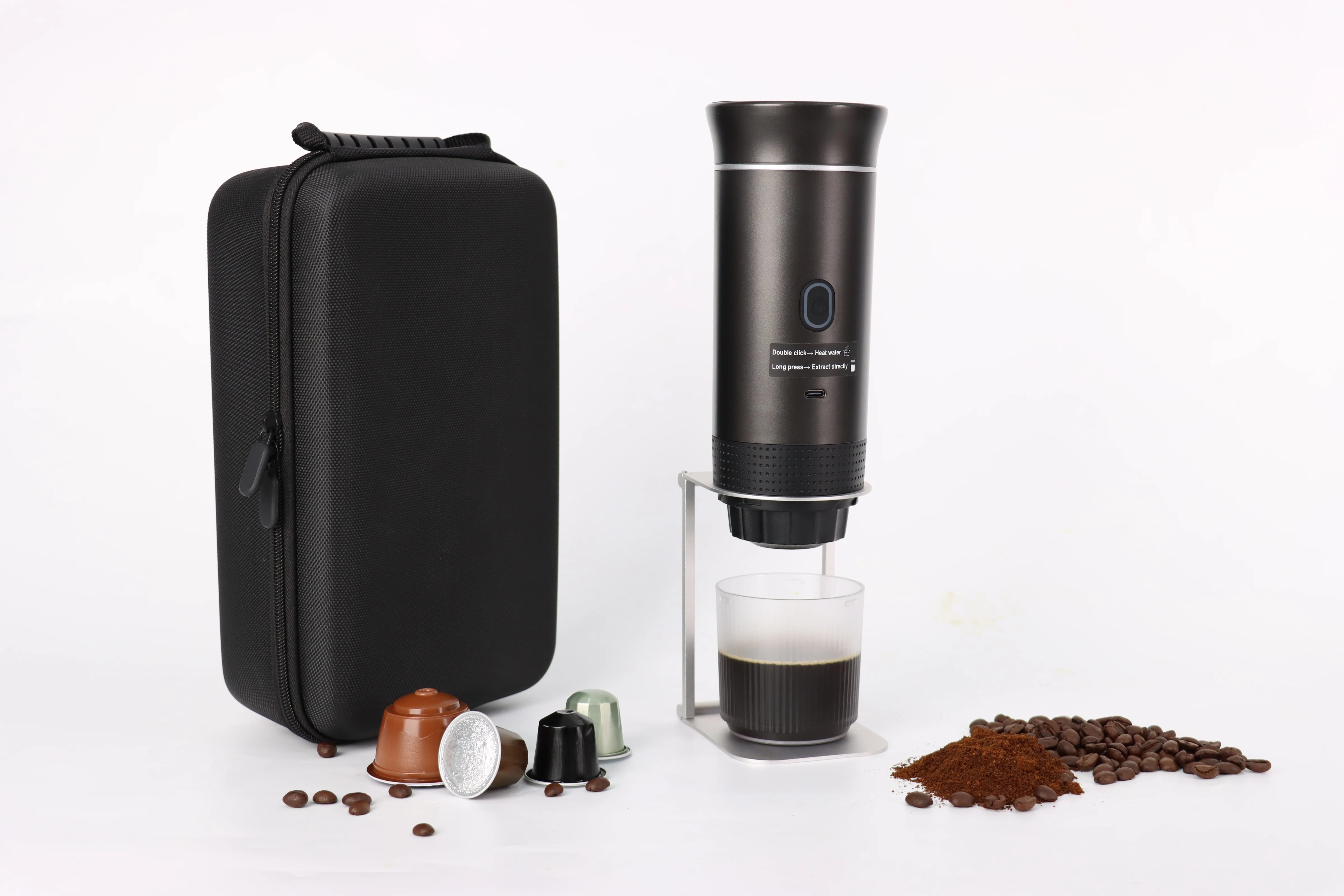 Portable Espresso Machine - 20 Bar Travel Electric Coffee Maker