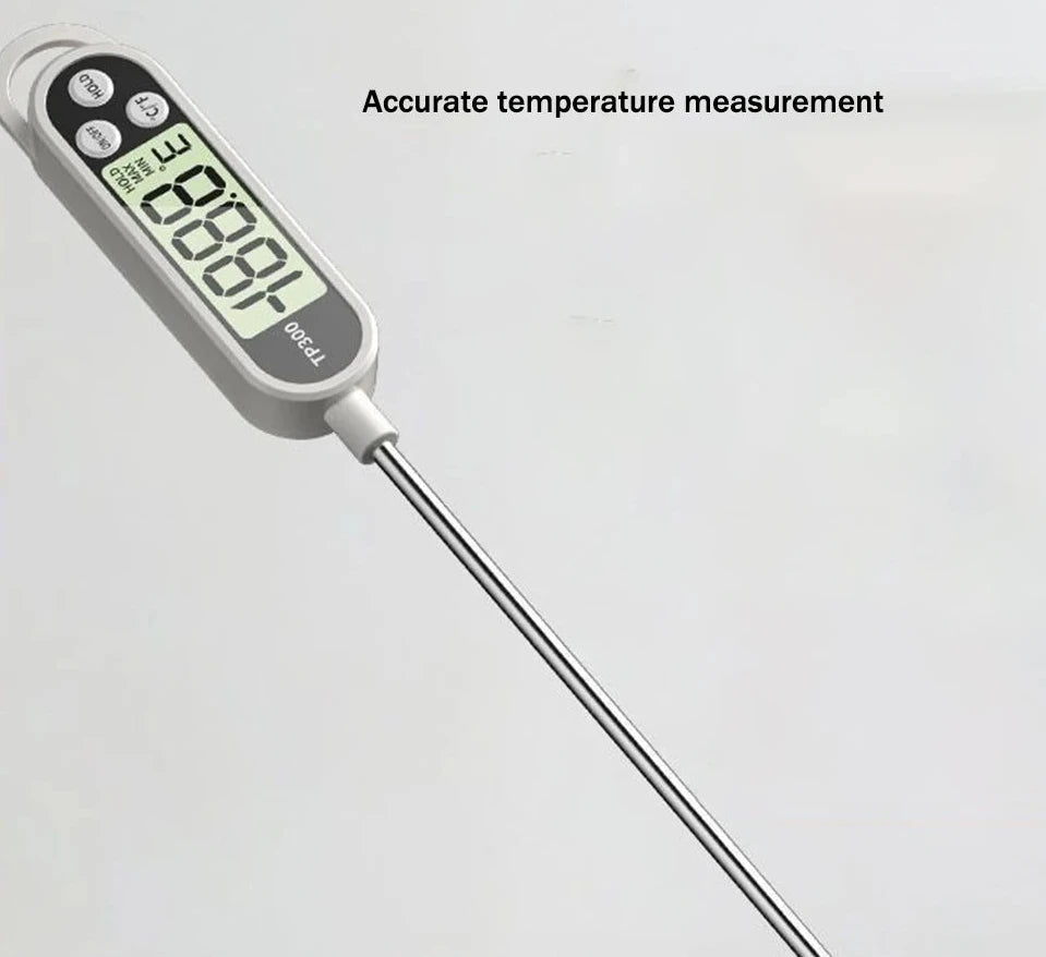 Precision Coffee Thermometer | Digital Probe Thermometer for Brewing & Steaming