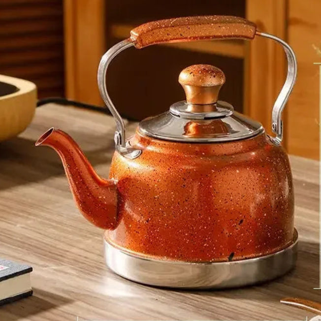 Stainless Steel Whistling Stovetop Kettle — Gas & Induction | 1L / 1.5L / 2L | 5 Colours