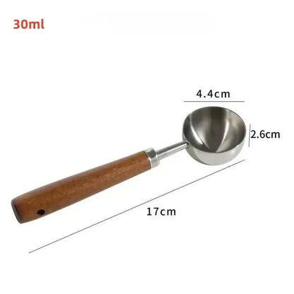Walnut Handle Coffee Measuring Spoon