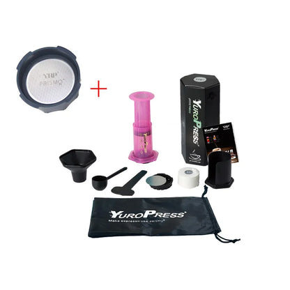 Portable 3-in-1 Coffee Press Kit | Espresso, Filter & Cold Brew