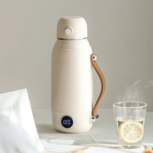 800ml Smart Portable Travel Kettle – Digital LED Display & Precision Temp Control