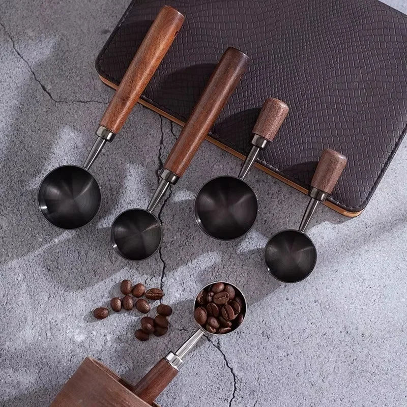 Walnut Handle Coffee Measuring Spoon