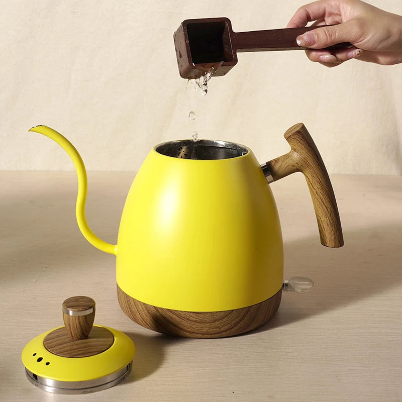 1L Gooseneck Electric Kettle | Pour-Over Coffee & Tea | UK Plug